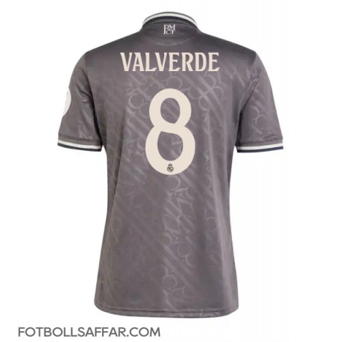 Real Madrid Federico Valverde #8 Tredjeställ 2024-25 Kortärmad